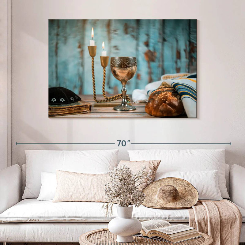 Adella Judaism, 32" H x 48" W
