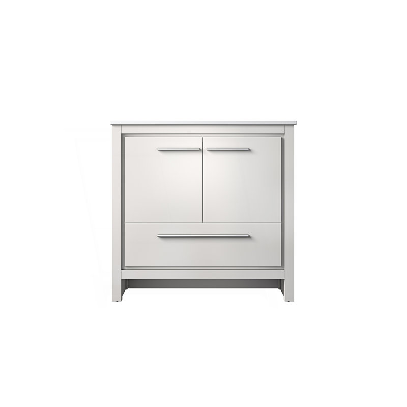 36 po X P 20 po Meuble-lavabo D avec comptoir en quartz