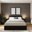 Basso Upholstered Ottoman Storage Bed-14480443-14480438