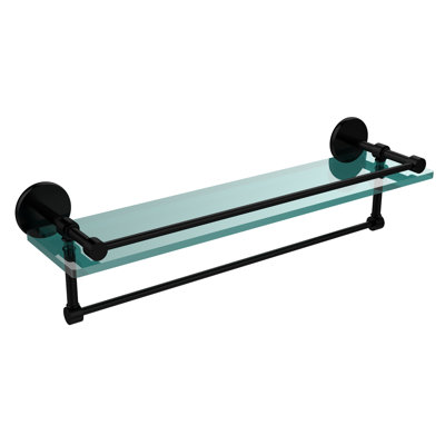 Dalston Bracket Shelf with Towel Bar