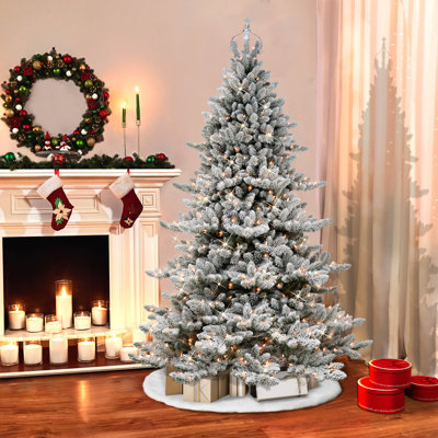 90' Lighted Spruce Christmas Tree