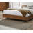Headboard Upholstered 1Pc King Size Bed Solid Wood Mattress-589031339