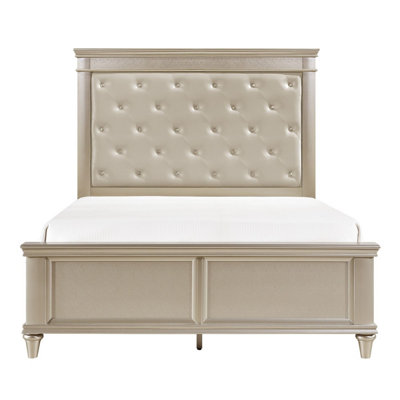 Gilverto Vegan Leather Standard Bed