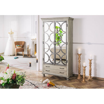 2 Door Solid Wood Wardrobe