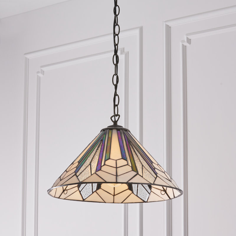 Feroz 1 - Light Bronze Single Pendant, 21cm H x 106cm W x 106cm D