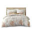 Ensemble de housse de couette 100% satin de coton Botanical-114714045-114714044