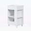 Meuble-lavabo de 20 pouces avec lavabo, tablette réglable et rangement à deux niveaux-1592415290