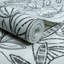 Karuna Collection Stenciled Leaves Wallpaper Roll-504507629