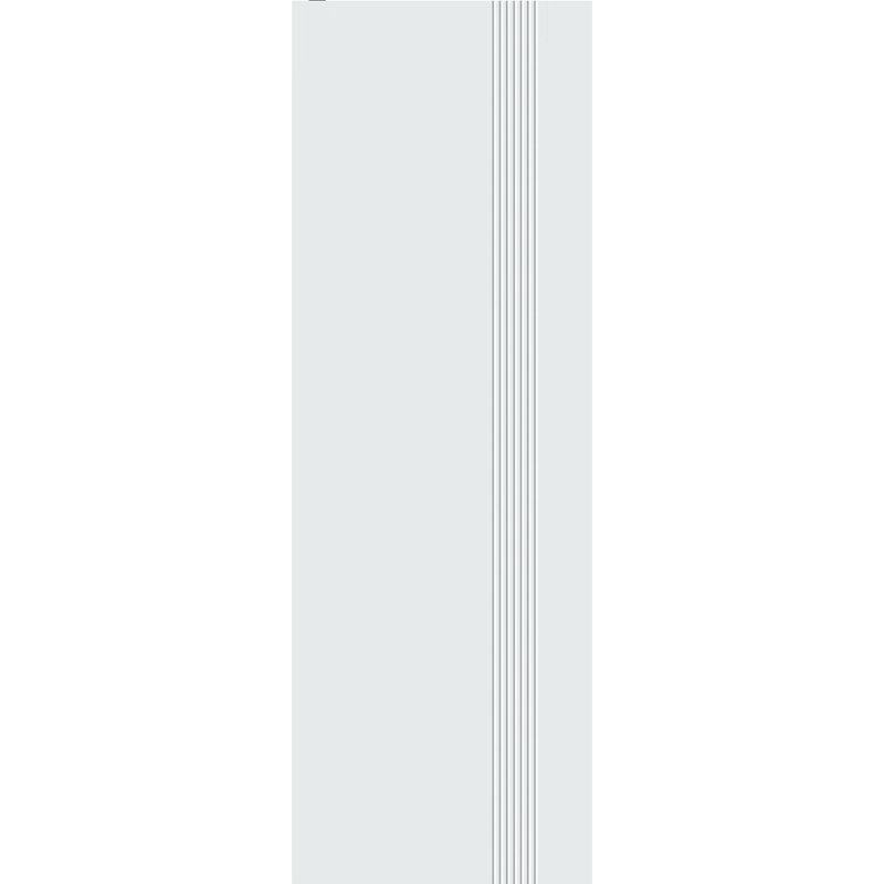 Panneau de porte à dalle - ESSENTIAL 0777 - Portes en placage de bois - Penderie coulissante, 28 po x 96 po, Blanc arctique