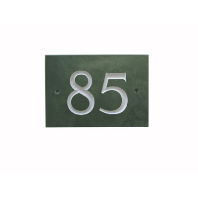 Odacia 10cm H Stone House Number