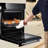 24" Electric Single Wall Oven,With 8 Baking Modes, 108 Automatic Recipes, 2.5 Cu.Ft Convection Single Wall Oven,3000W, 3D Surround Heating With Double-Layered Glass Door, Touch