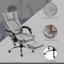 Fauteuil de bureau inclinable à dossier haut Vinsetto