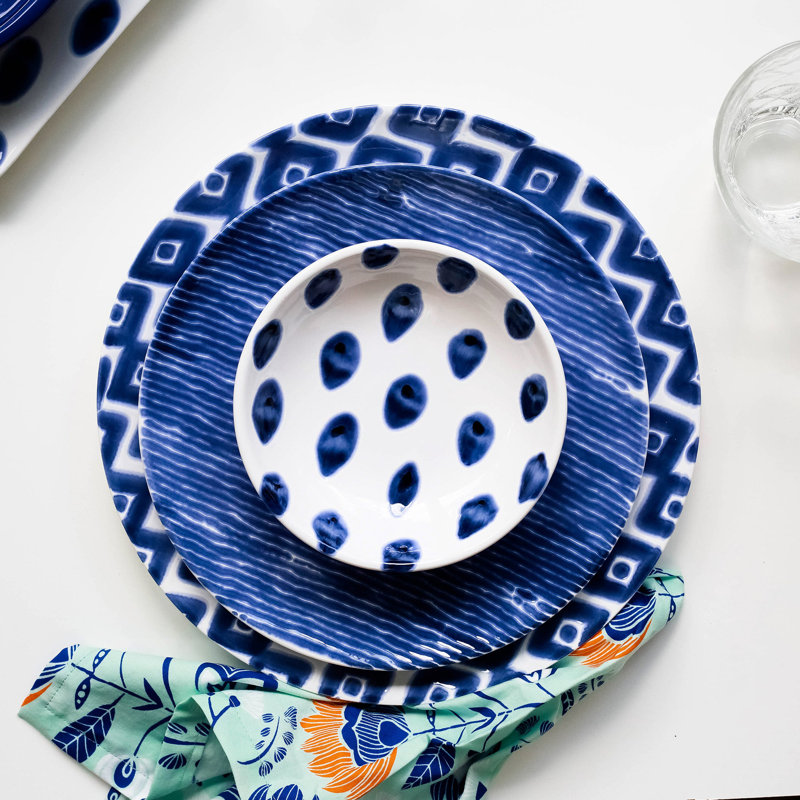 Santorini Handmade Ceramic Condiment Server