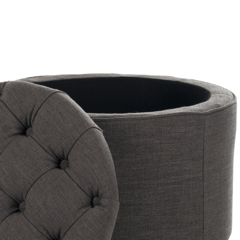 Eugenia 52cm Wide Tufted Round Ottoman