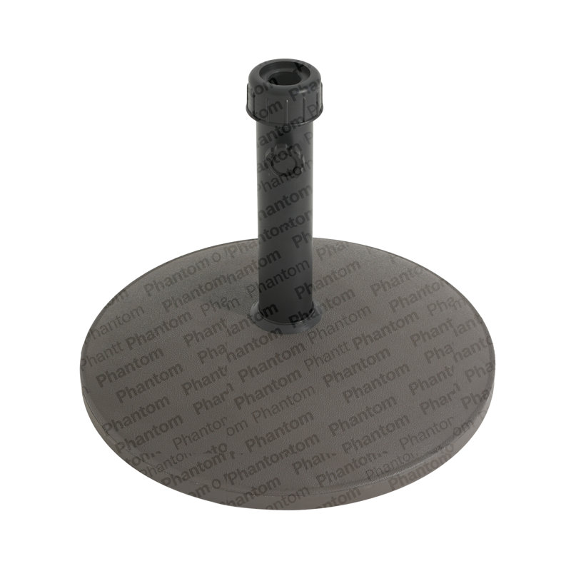 Parasol rond extérieur Ander 35 lb, Brown
