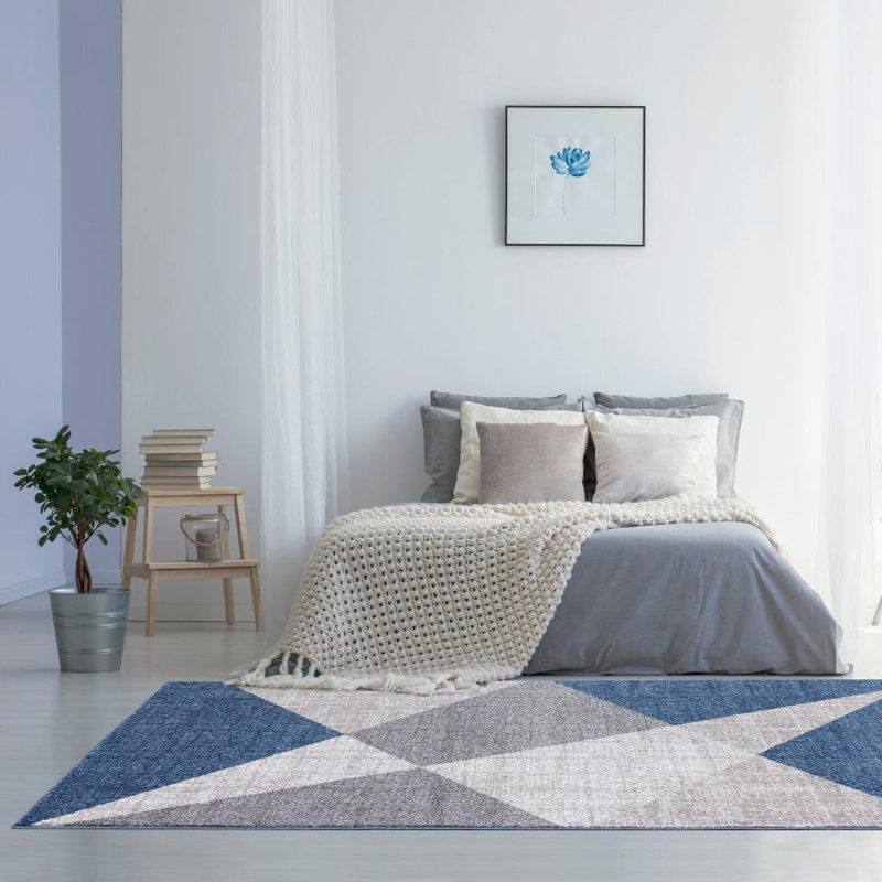 Lehel Geometric Indoor Rug, Rectangle 8' x 10'