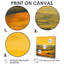 «Countryside Golden Hour Over The Hills I», art mural sur toile-1405871121-1405871123-1405871122