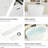 47-Inch Oval Acrylic Freestanding White Soaking Bathtub, Certified By CUPC