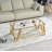 Allyse Glass Top Coffee Table-98449985-98449983