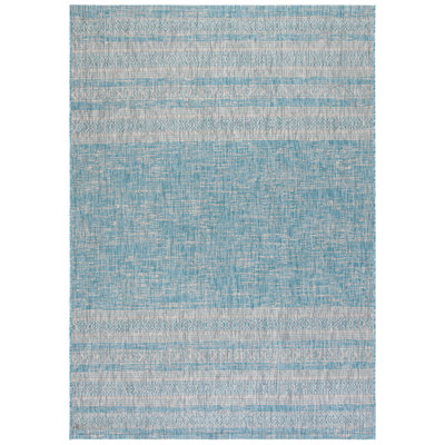 Amarien Performance Striped Indoor/Outdoor Area Rug