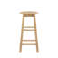 Tabouret de bar / comptoir en bois massif Bernistine-41425135-71099991