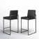 Rakowski Upholstered Counter Stool with Metal Frame