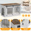 Furniture Style Crate with 3 Doors-193890280