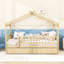 Lit en bois avec 2 tiroirs, toit et garde-corps-7425711-7425709