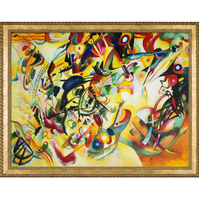 " Composition VII, 1913 " by Wassily Kandinsky Graphic Art Painting