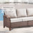 Arundel All-Weather Wicker Outdoor Patio Conversation Sets With Swivel Chair-1579898525
