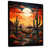 Black Floater Framed