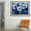 «Blooming Poppies», reproduction de peinture acrylique encadrée-31992735-33961261