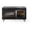 Cuisinière à double combustible ILVE Nostalgie II Series 60 po avec 9 brûleurs scellés et plaque de cuisson (gaz naturel, porte vitrée)-1686458127-1686458116