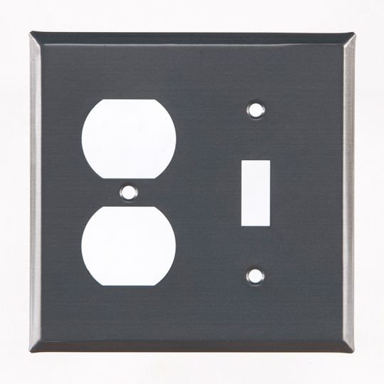 No Subject 2 - Gang Standard Combination Wall Plate Irvin's Tinware 