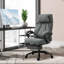 Antoinett Linen Office Chair with Headrest