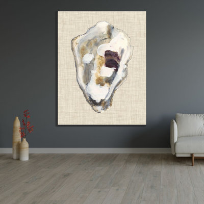  Willett, Michael Gallery Wrapped Canvas Art Titled: Oyster Shell Study II