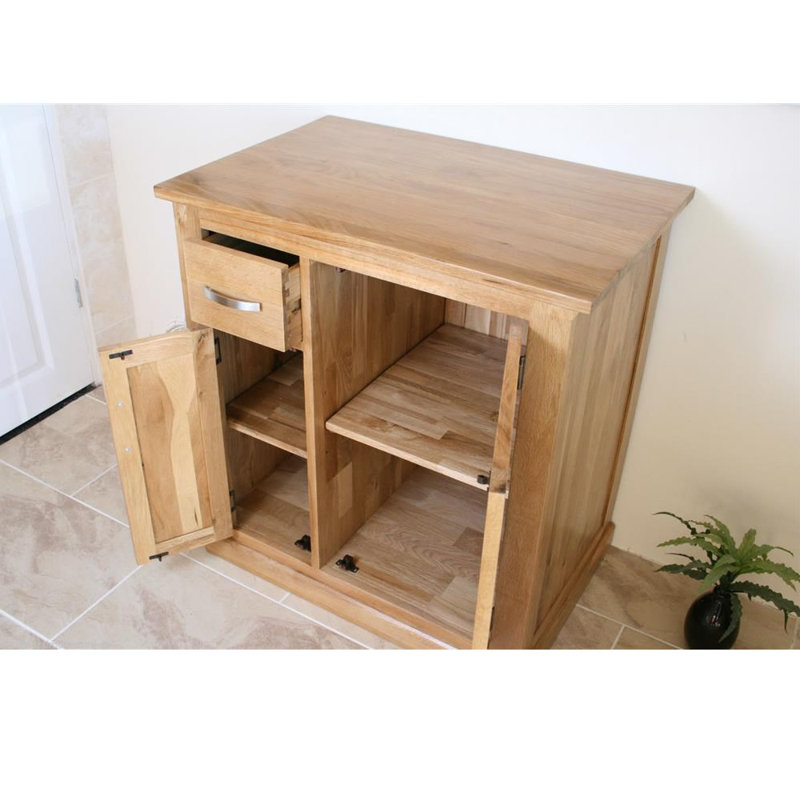 Halie Solid Wood Bathroom Cabinet