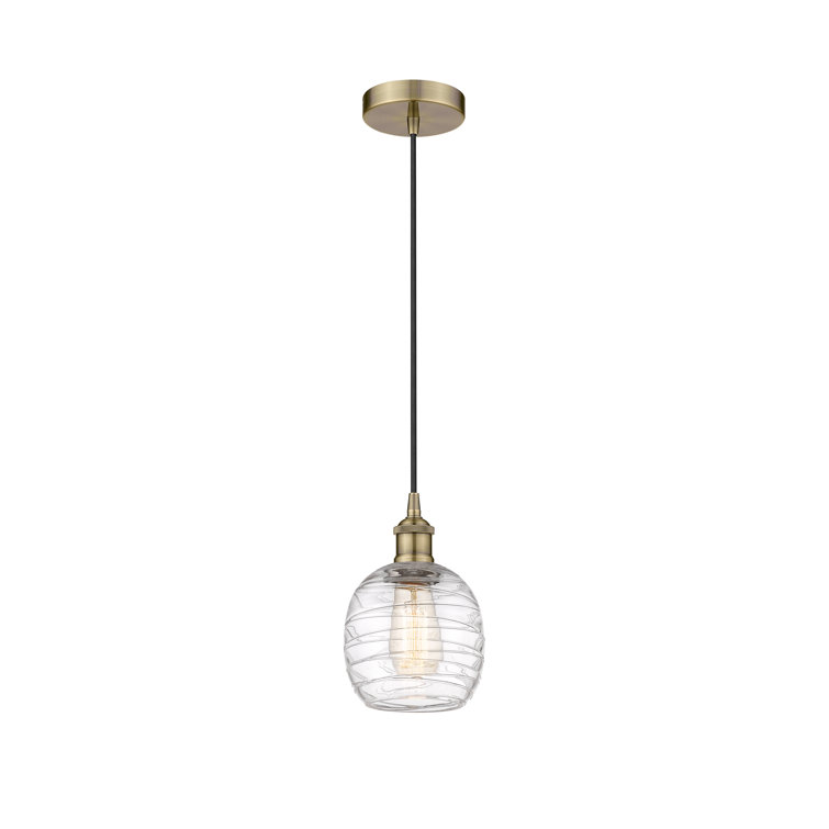 Belfast 1 - Light Single Drop Pendant Pendant