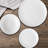 Kinzee Porcelain China Dinnerware Set 12 Piece - Service for 4
