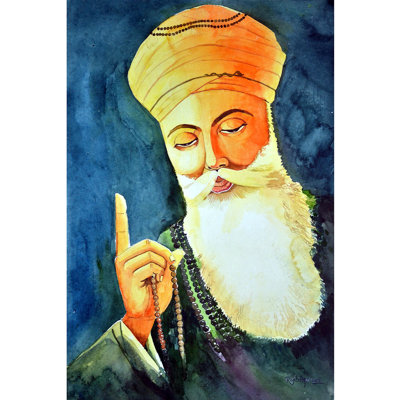 Ek Onkar | Watercolor Painting By Rajib Agarwal | Wall Décor