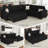 Large Corner Modular Sofa Set, Storage Couch Soft Upholstery Sleeper Sofa Bed For Living Room-1919314249