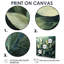 Feuillage olive vert feuilles collage I - feuilles, art mural-1761804103-1761804094-1761804093