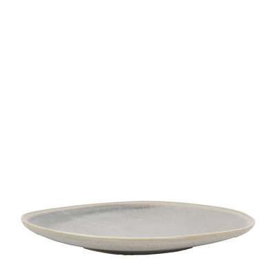 Pebble Glaze Dinner Plate Dove Grey (4Pk)