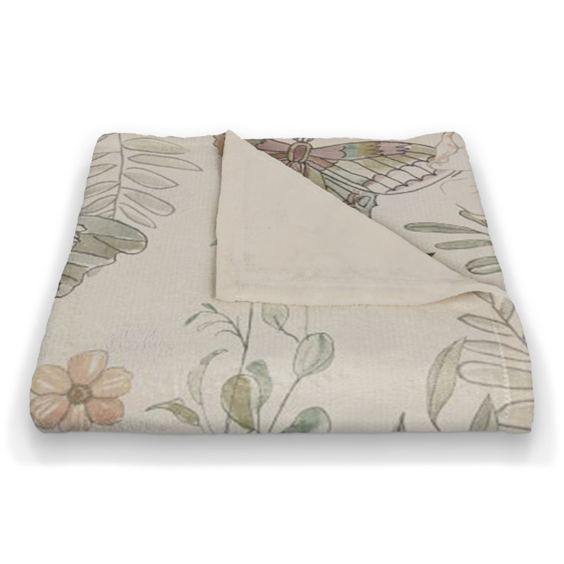 Hand Woven Throw Blanket, White
