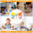 Hammersdale Kids 5 Piece Round Play Or Activity Table and Chair Set-2068161204