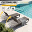 Chaise longue d'extérieur Tellie-877548185
