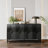 Fielden Lacquered 4 Door Wooden Cabinet-177132648