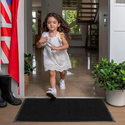 Non-Slip No Pattern Doormat