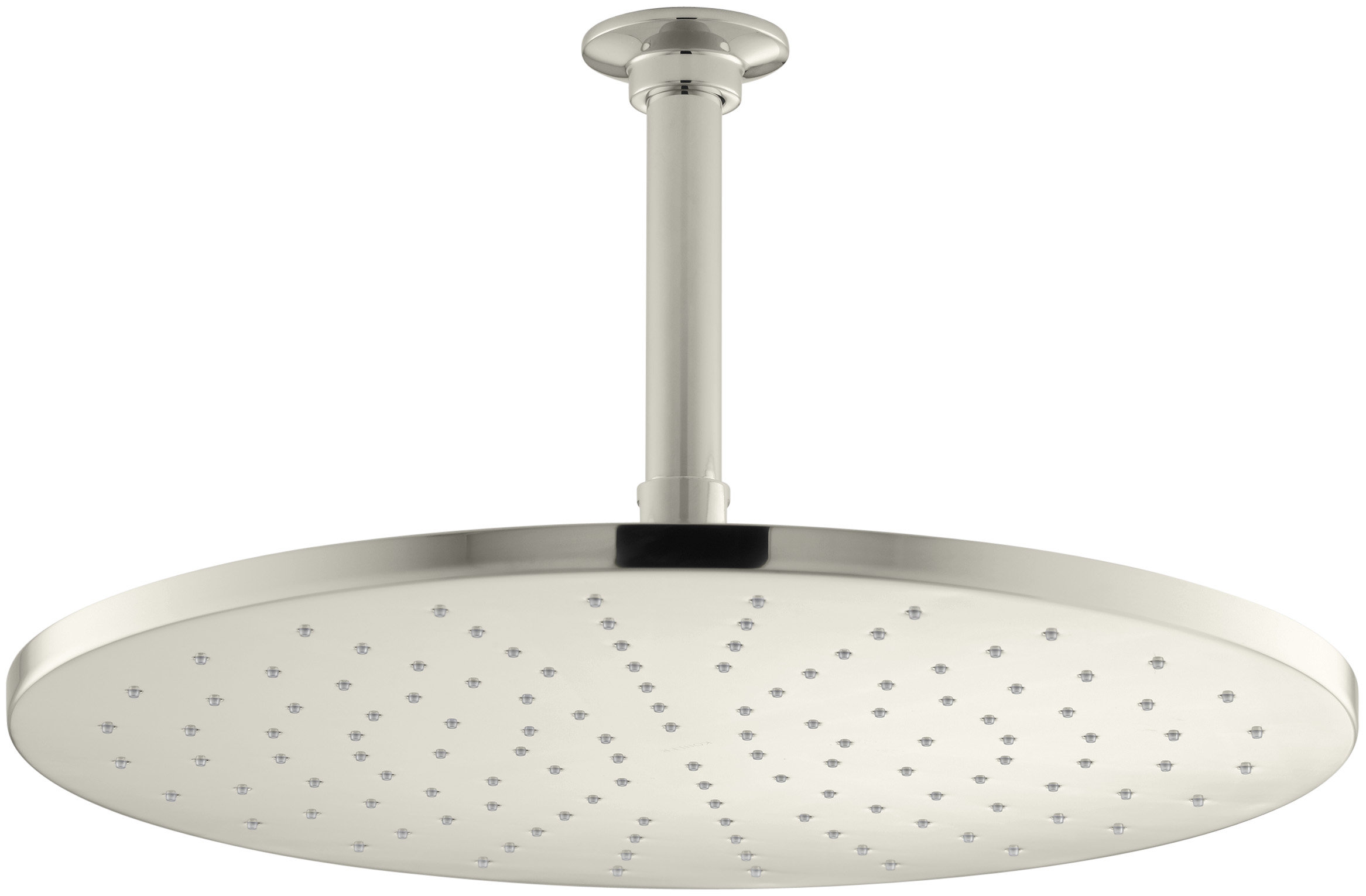 Kohler 45417-BN Duschkopf Mit Katalyst Air Induction – 2,0 GPM, Gebürstetes Nickel, 48 Düsen, Optimierte Sprühfläche
