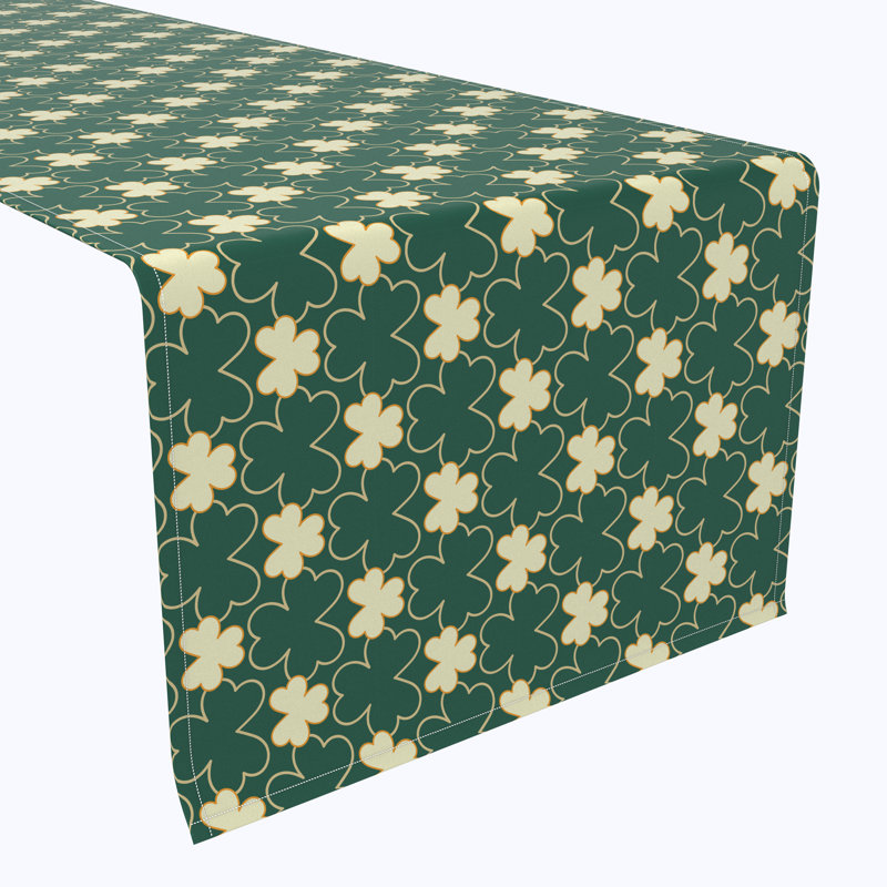 Moey Trendy Patrick Table Runner, 72" L x 12" W